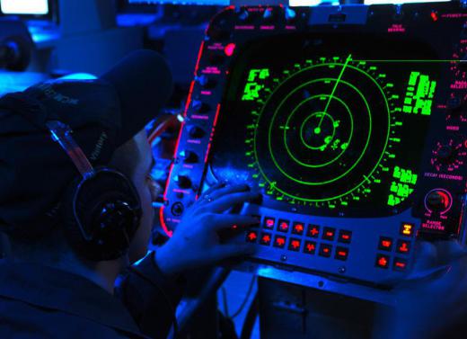 Radar is most often used to find the distance to flying objects or ships.