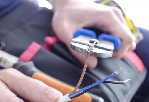 Wire cutters and strippers are among the supplies needed to set up and operate a Ham radio.