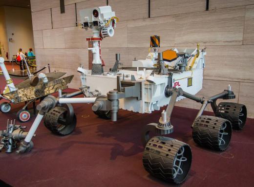 NASA has been able to study various aspects of Mars -- like its climate and surface composition -- with advanced robotic devices such as the Curiosity Rover.