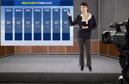 Meteorologists utilize outdoor thermometers to determine real-time weather conditions.