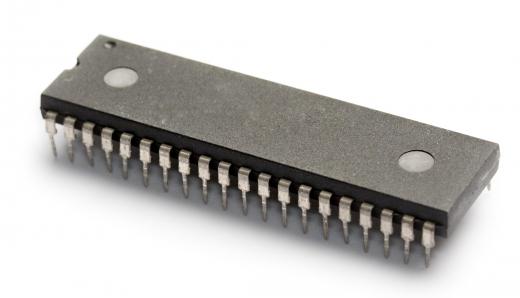 A microcontroller is typically used to drive a microcontroller motor.