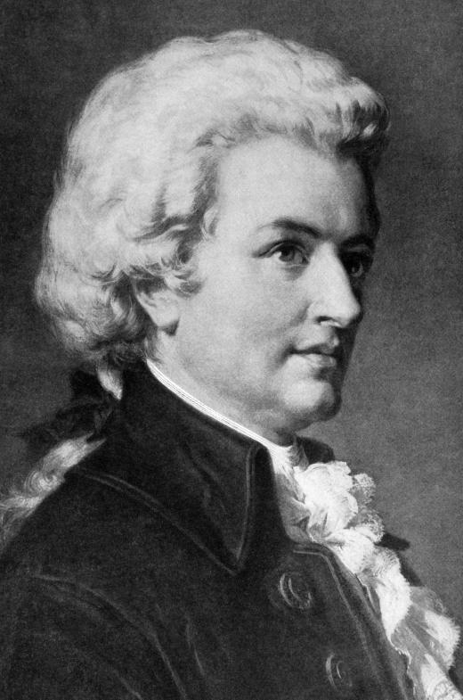 Mozart is often credited with creating a musical game form of generative art.