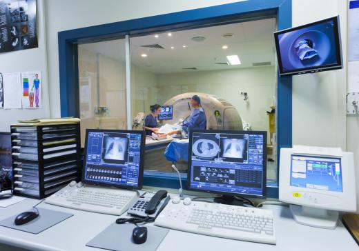 MRI technicians often observe the procedure from an adjoining room.