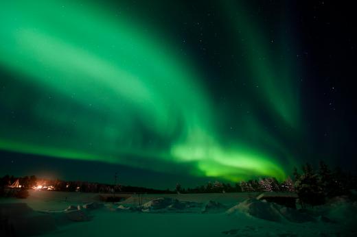 Ham radio signals bouncing off the northern lights have allowed operators to communicate with astronauts.