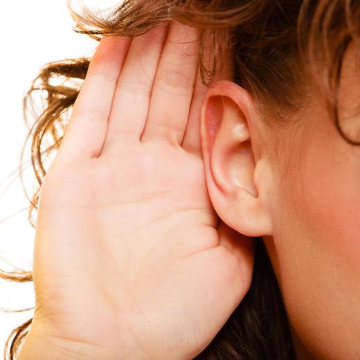 Some people prefer to be referred to as "hearing impaired," as opposed to "deaf."