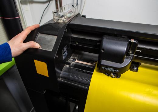 Plotters are used automate the printing of vinyl signs, blueprints and engineering schematics.