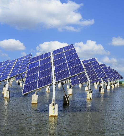 Solar panels are a type of power supply.