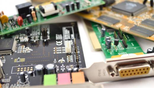 A custom circuit board is designed for a specific purpose rather than mass produced.