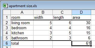 A software program for making spreadsheets with a built in calculator.