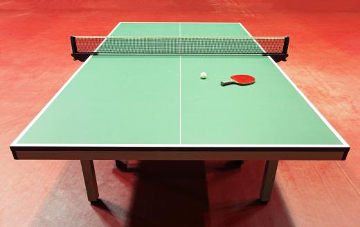 Some robots can play table tennis.