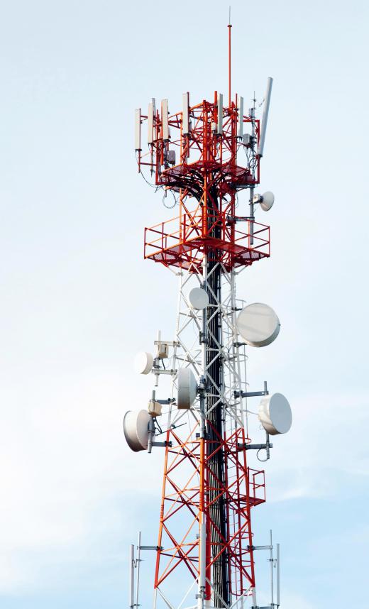 Aircards receive their signals from cellular towers.