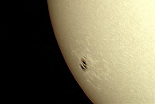 Sunspots can create television interference.