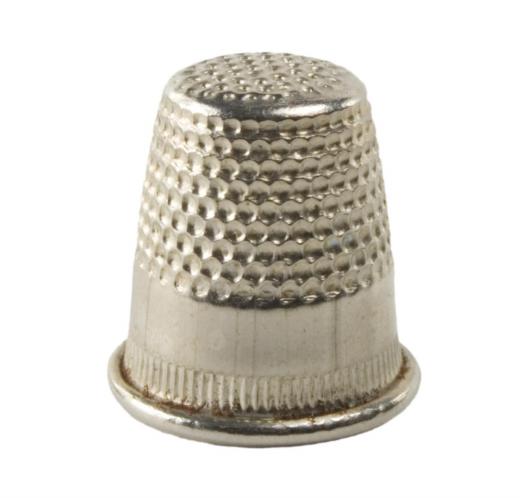 In the past, thimbles were a popular decorative fob.