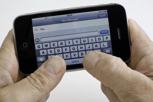 SMS, used in texting, are part of the Java message service.