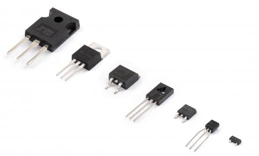 Transistor arrays can contain many transistors.