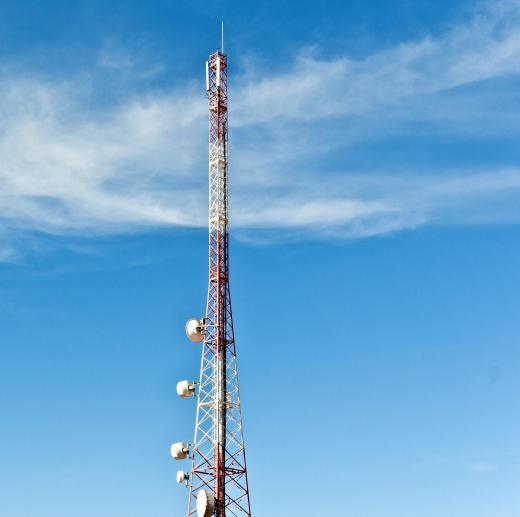 Cell phones require transmission towers.