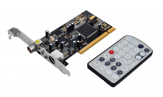 TV tuner cards can be installed on computers.