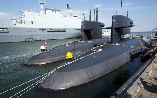 Acoustic mines may be used to destroy enemy submarines.