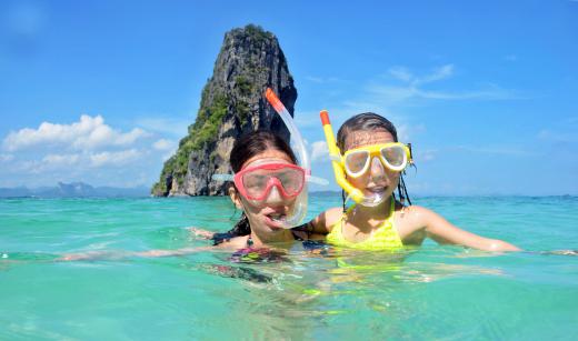 Disposable cameras may be useful for snorkelers.