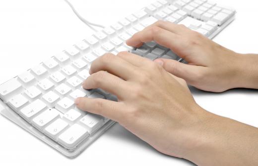 Key logging software is used to record a user's keystrokes.