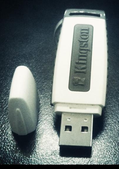 A USB containing antivirus software.