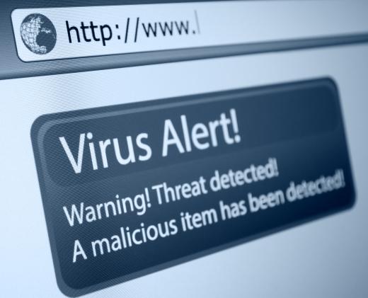 A virus may slow down a computer.